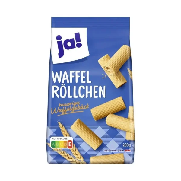 Biscuit ja! "Waffel rollchen" 200g