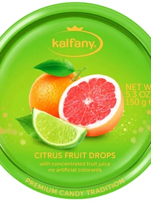 Kalfany Bonbons Citrus Fruit Drops 150g