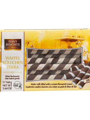 Biscuits roulés  Zebra 160g