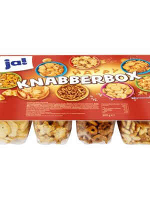 Biscuit "JA" Boîte à collation (Knabberbox ) 300g