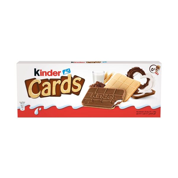 61wEHywwV2L._SL1500_.jpg Kinder Cards 5x2er - 128g