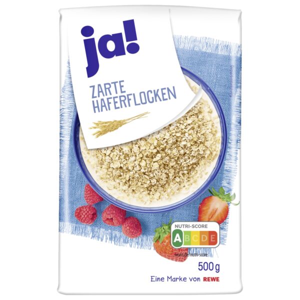 Flocons d'avoine Tendres  " Zarte" 500 g