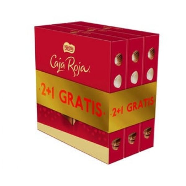 Bonbon Nestle Caja Roja Pack 3 x 100g
