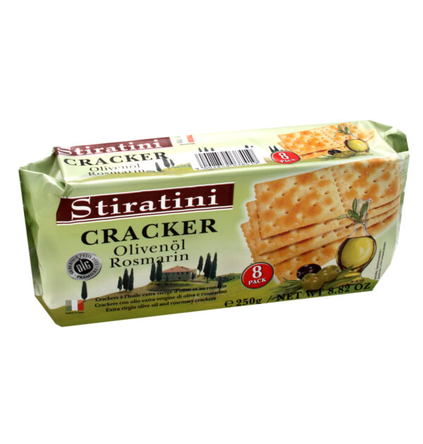 Biscuits à l'huile d'olive et au romarin 250g