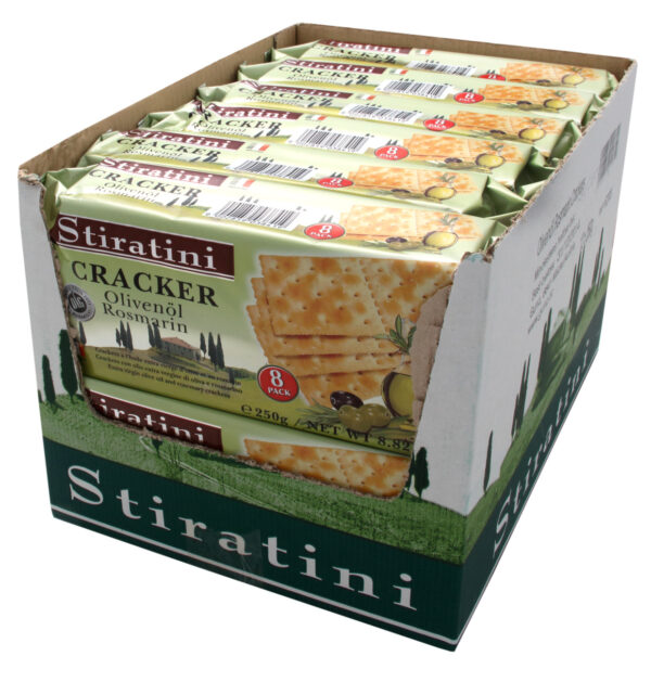 Biscuits à l'huile d'olive et au romarin 250g