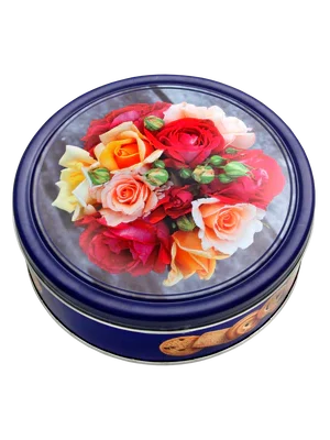 Biscuits au beurre boîte fleur 454g