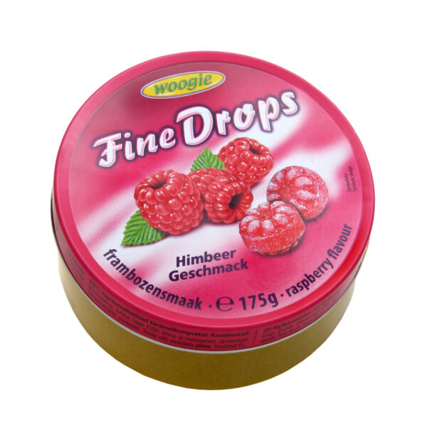 Bonbons goût framboise 175g