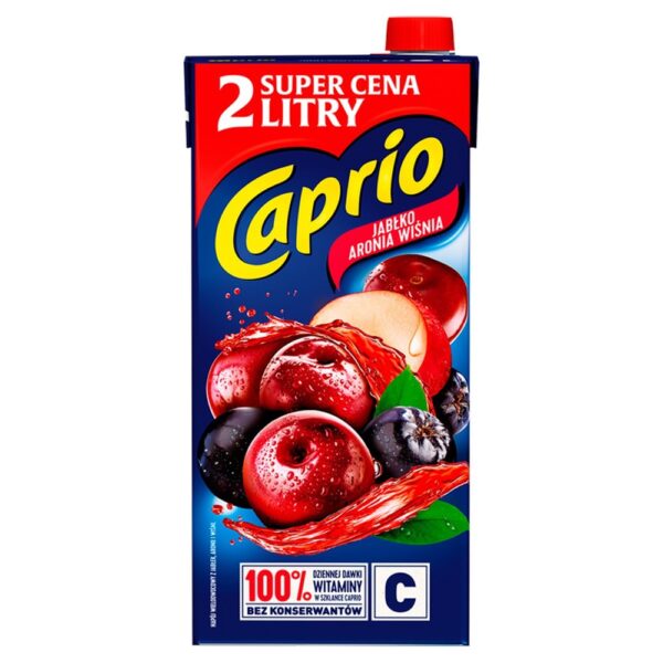 Boisson CAPRIO ARONIA-CHERRY 2L