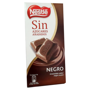 Chocolat Nestle Sin Azucar Negro 125g