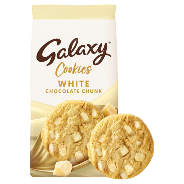 Galaxy white chunk cookies 180g