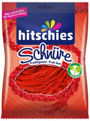Hitschies Schnüre Erdbeere 125g