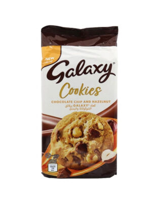 Galaxy Chocolate chip & haselnut cookies 180g