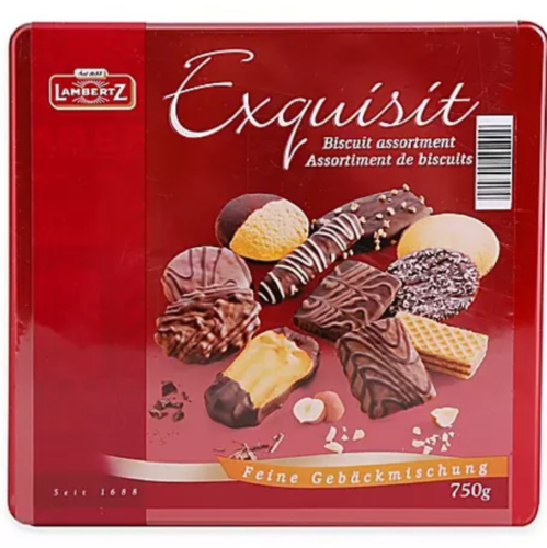 Biscuit Lambertz Exquisit 750g Dose
