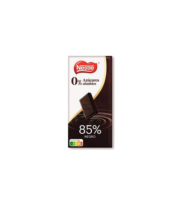 Chocolat Nestle Sin Azucar Negro 85% 16x115g