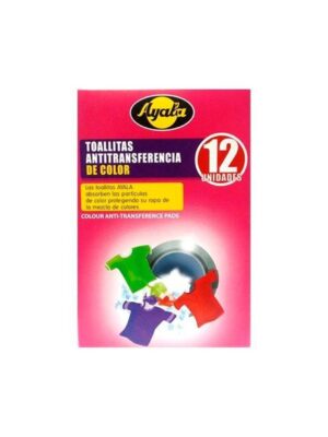 TOALLITAS  ANTITRANSFERENCIA  DE COLOR 12
