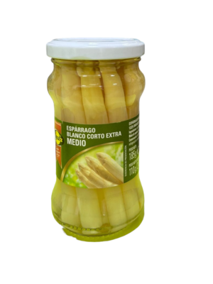 Esparrago Blanco Corto Extra Medio 185g