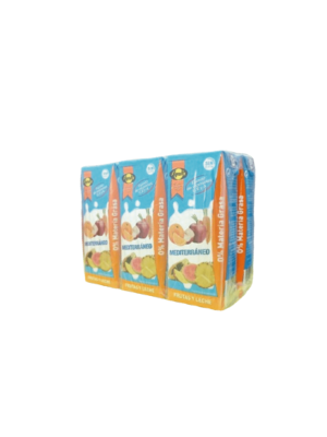 FRUTA + LECHE MEDITERRANEO AYALA 200ML 6U