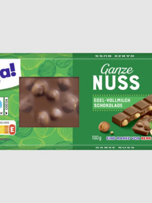 Ja! Chocolat Ganze Nuss 100gx18