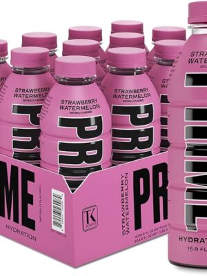 Prime Drink Strawberry Watermelon 500mlx12