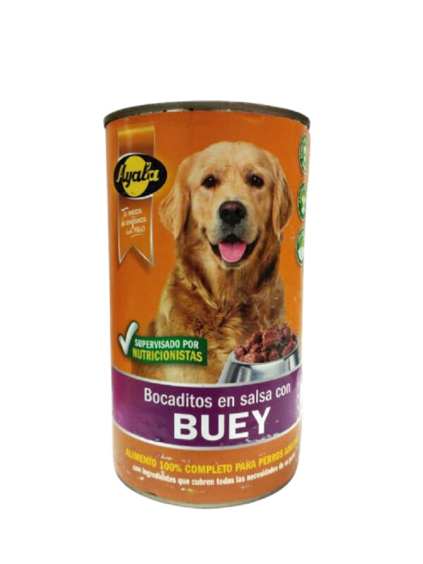 Ayala Perro Bocaditos Buey 1250gx12