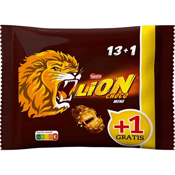 Lion Mini Schokoriegel 13+1 - 252gx16