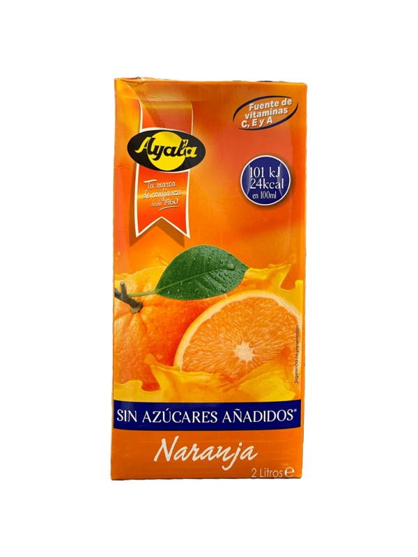 Ayala Nectar Sin Azucar Naranja 2lx6