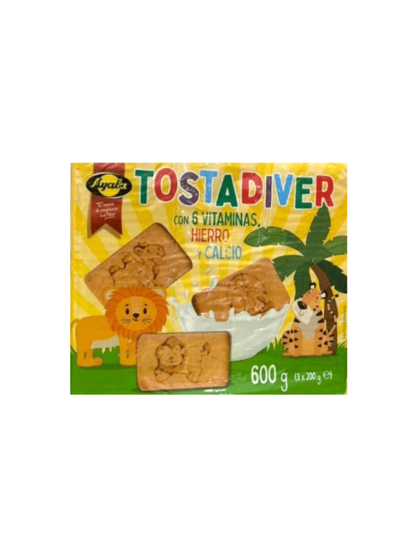 Ayala TOSTADIVER PACK 3x200gx14