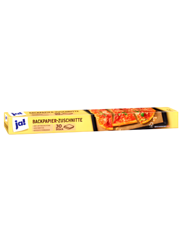 ja! REWE BACKPAPIER ZUSCHNITTE 30 Papier x24