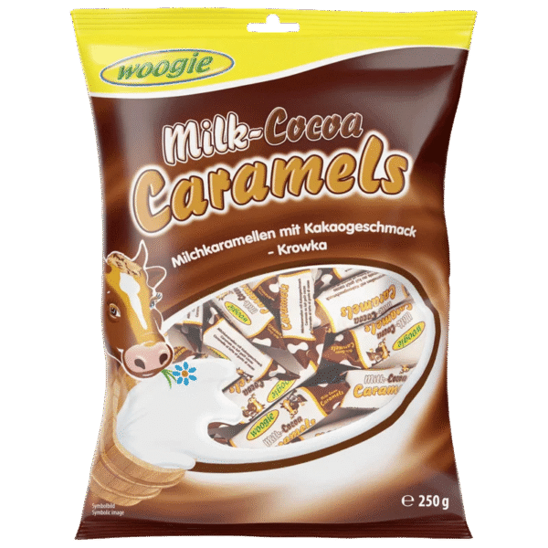 Cocoa Caramels au lait 250g x20