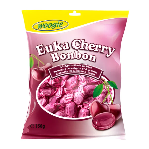 Bonbons Euka Cherry 150g x34